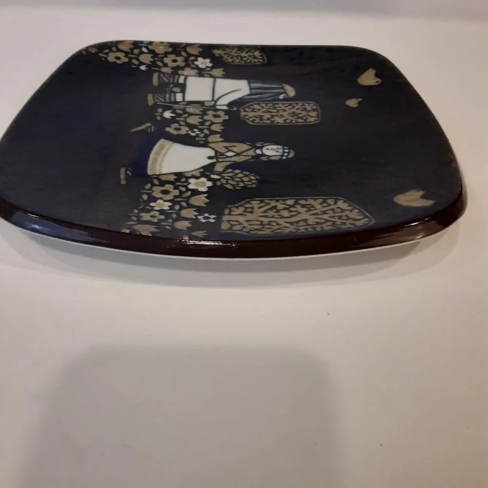 Arabia Finland 1977 Annual Stoneware Plate